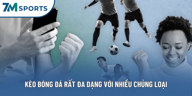 Kèo bóng đá rất đa dạng với nhiều chủng loại